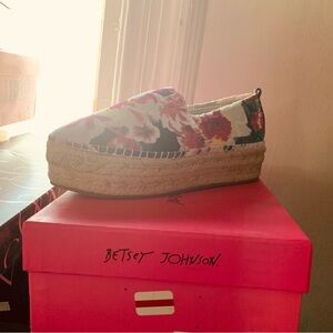 Betsey Johnson Pink Espadrilles Shoes